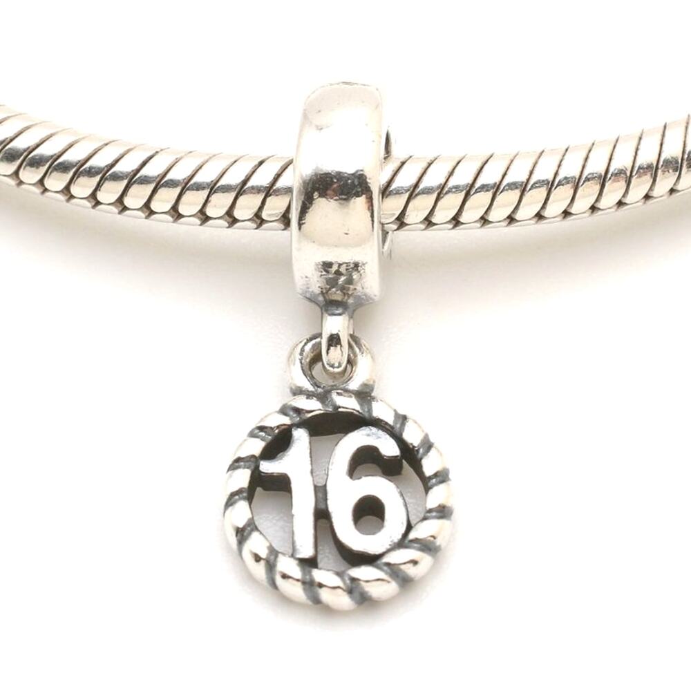 Authentic PANDORA Sweet 16 Birthday Dangle